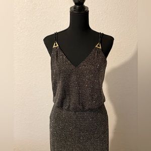 Black/Grey Calvin Klein Dress